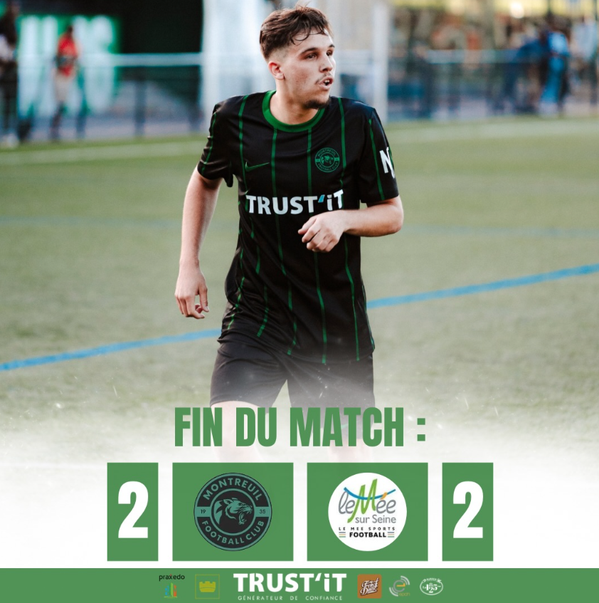 Résultat du match Montreuil FC contre Le Mée Sports